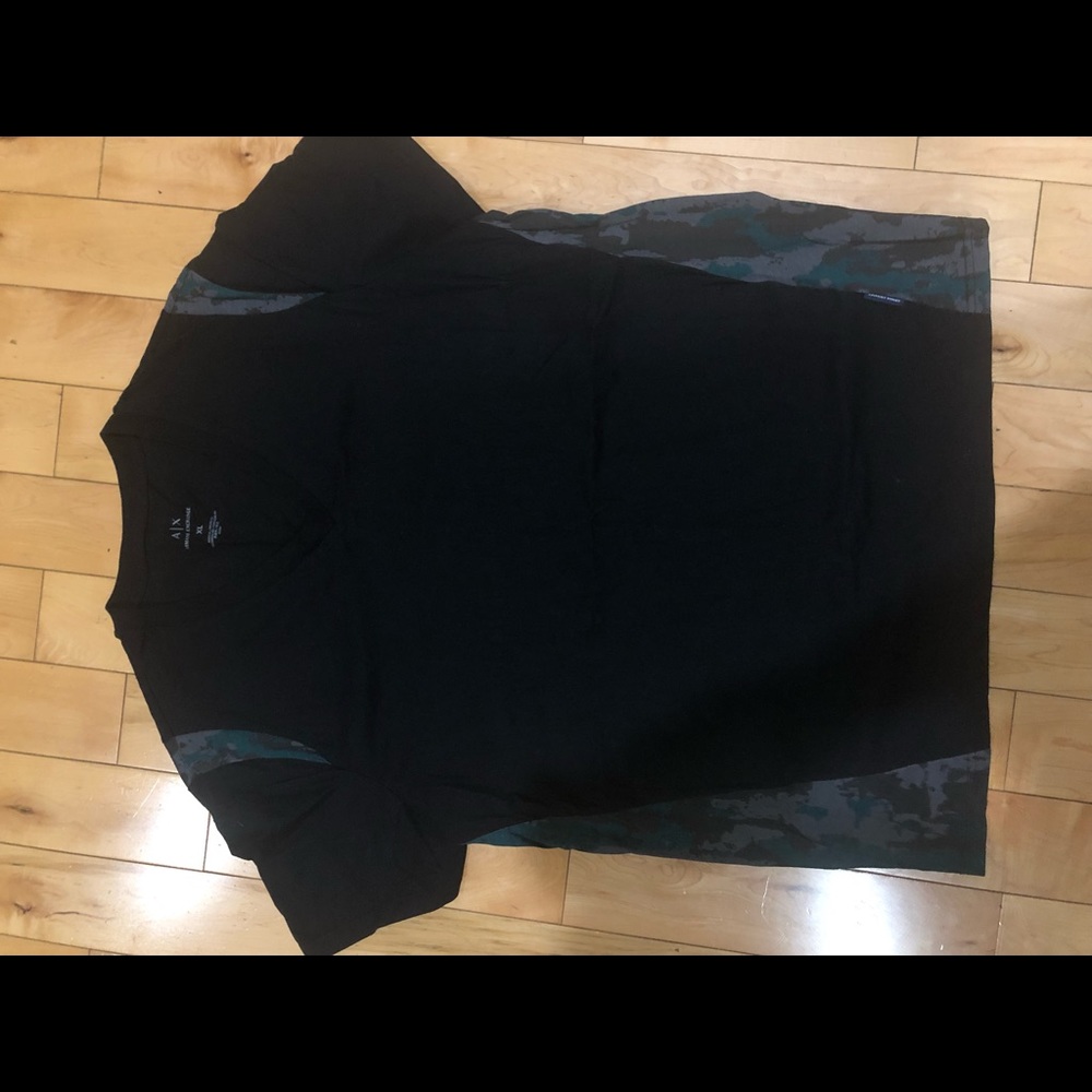 Black V-Neck T-Shirt